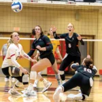 D&E spikers drop conference contest